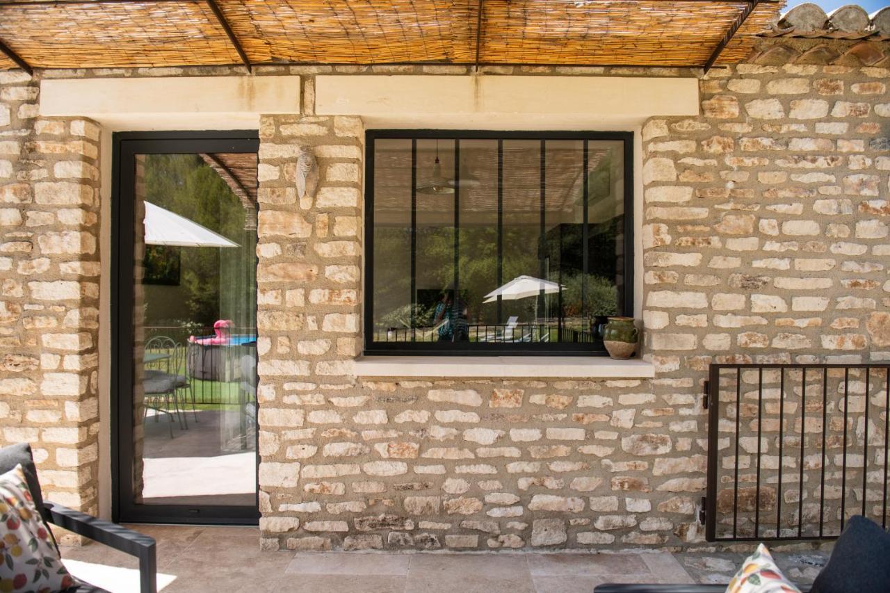 Bastide Toujours Dimanche, Maison De Vacances Avec Vue & Piscine Privee Gordes Exteriér fotografie