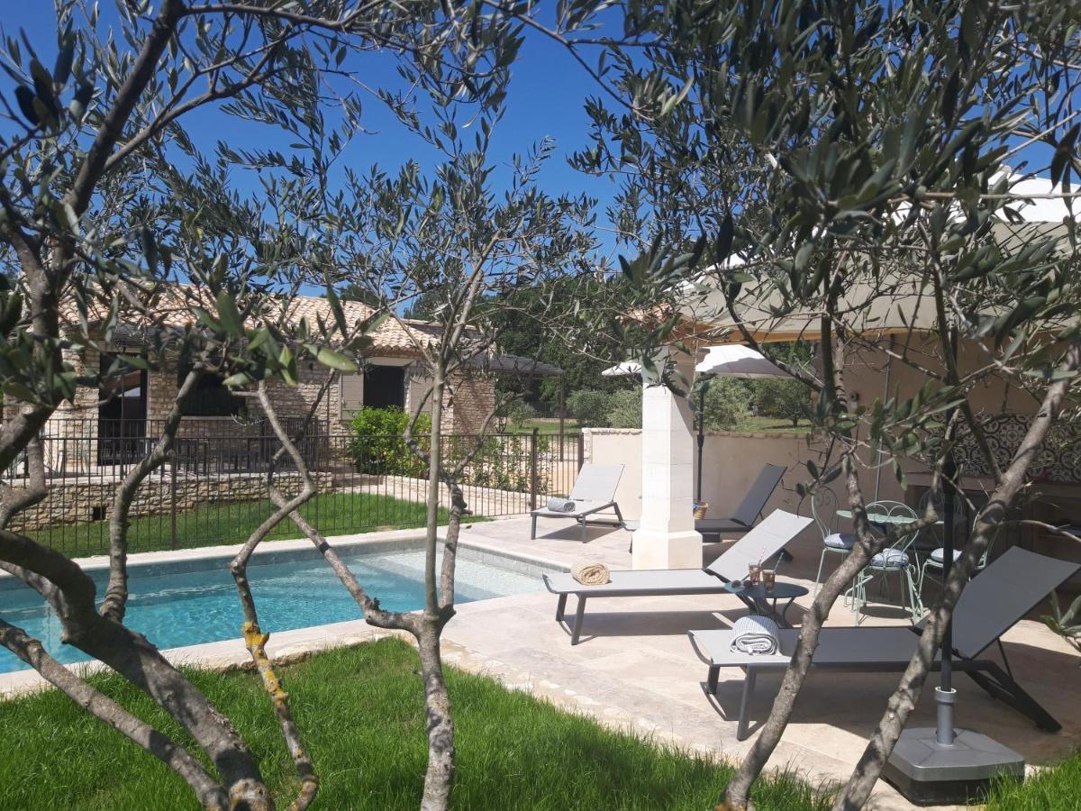 Bastide Toujours Dimanche, Maison De Vacances Avec Vue & Piscine Privee Gordes Exteriér fotografie