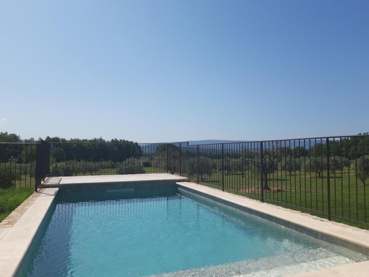 Bastide Toujours Dimanche, Maison De Vacances Avec Vue & Piscine Privee Gordes Exteriér fotografie