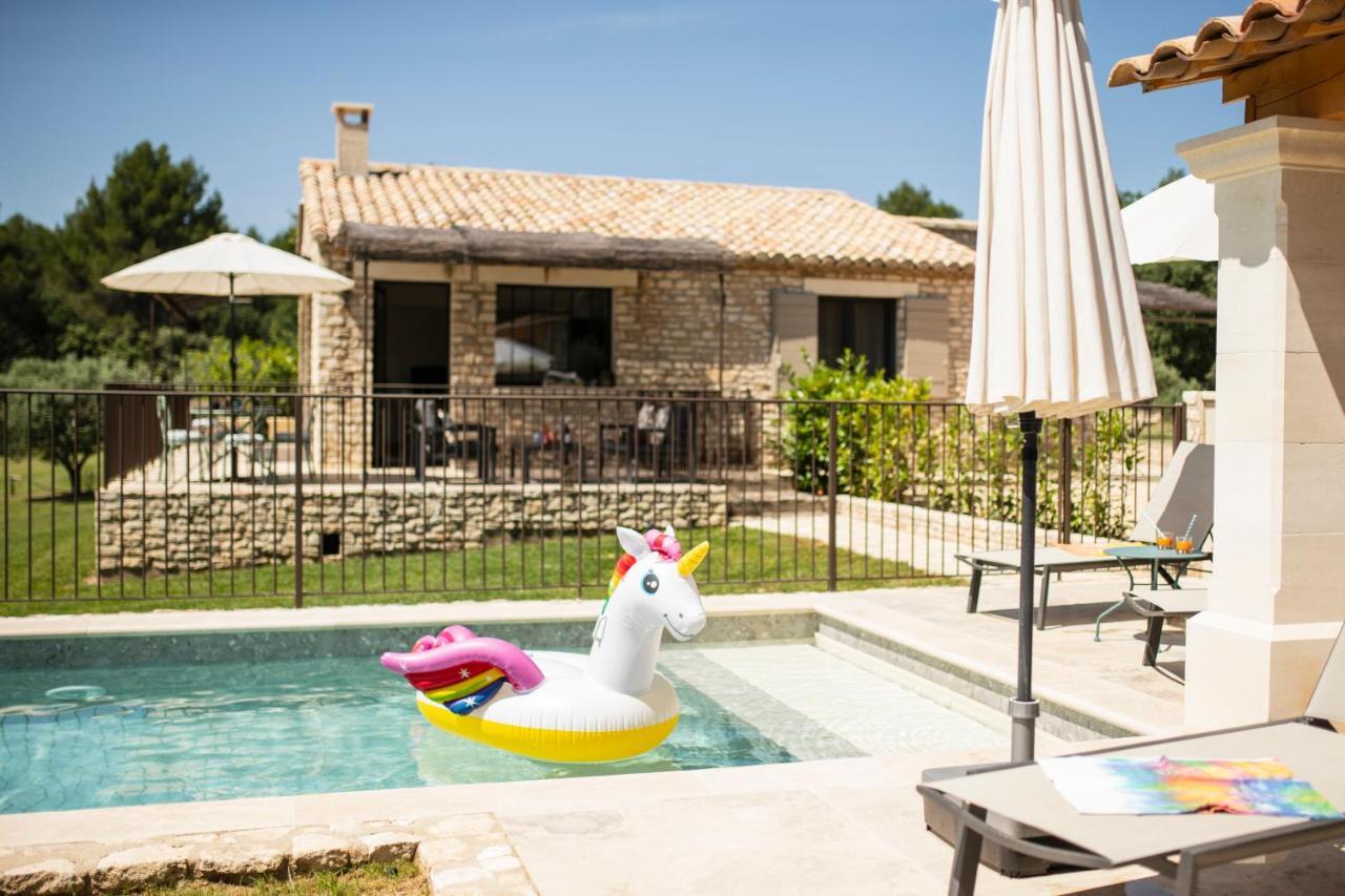 Bastide Toujours Dimanche, Maison De Vacances Avec Vue & Piscine Privee Gordes Exteriér fotografie