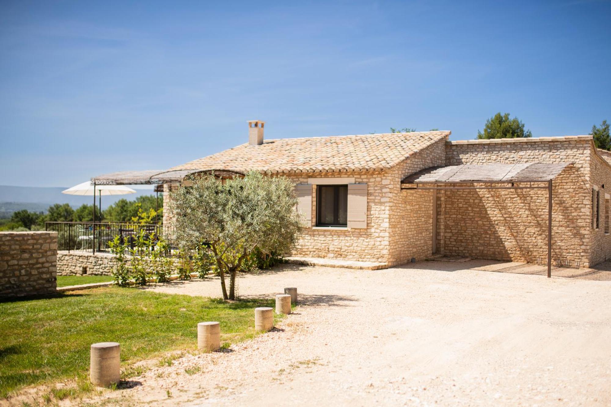 Bastide Toujours Dimanche, Maison De Vacances Avec Vue & Piscine Privee Gordes Exteriér fotografie